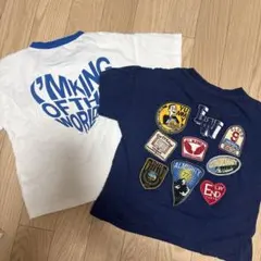 Little Weekend micorrid Tシャツ 2枚
