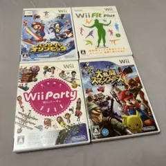 Wii ソフト 4点まとめ売り