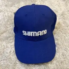 SHIMANO キャップ ロイヤルブルー　釣り　フィッシングのサムネイル