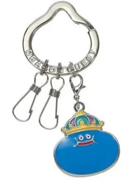 ドラゴンクエスト スマイルスライム メタルキーリング キングスライム