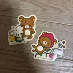 リラックマ ステッカー 2枚セット