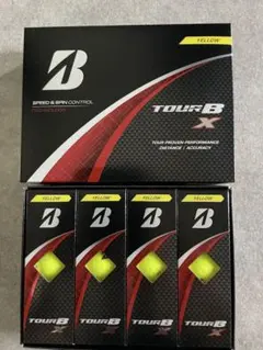 BRIDGESTONE TOUR B X ゴルフボール イエローのサムネイル