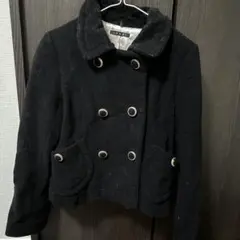 INGNI ウール ダブルブレストジャケット 黒