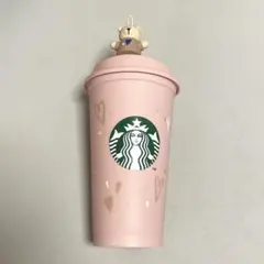 スターバックス バレンタイン リユーザブルカップ ベアリスタ キャップ 2024