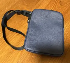 FUJITAKA ネイビー ショルダーバッグ　サコッシュのサムネイル