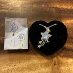 ミルキーネックレス　シューティングスター