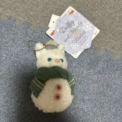 ジェラトーニ 雪だるま ぬいぐるみチャーム