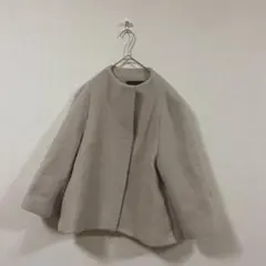 allureville ノーカラーショートコートのサムネイル