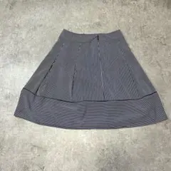 vintage ストライプ フレアスカート古着　春物