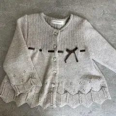 センスオブワンダー　ニットカーディガン80-90㎝