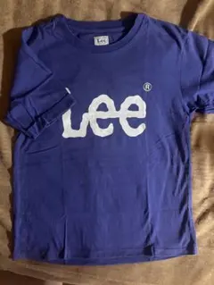 Lee ロゴプリント 半袖Tシャツ パープル Mサイズのサムネイル