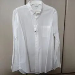 ★未使用　GLOBAL WORK ホワイト 長袖シャツ　 Lサイズ
