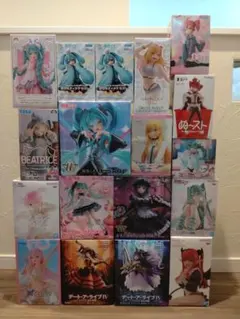 VTuber フィギュアまとめ売り 23個セット フリューくじA賞フィギュア