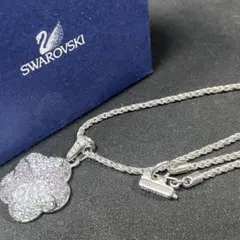 SWAROVSKI　スワロフスキー　ネックレス　ペンダント　ラインストーン