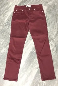AZUL by MOUSSY バーガンディ スキニーパンツ L