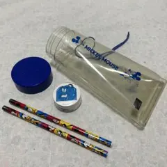 【美品•未使用】ミッキーマウス のタオルと文房具セット