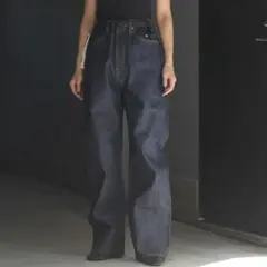 イフシックフワズナイン スキニーデニム ストレッチパンツ ブラック 
