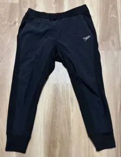 Speedo ブラック トレーニングパンツ