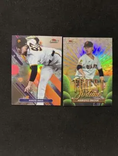 井上温大 Topps Finest リフラクタ＆インサート 巨人 ジャイアンツ