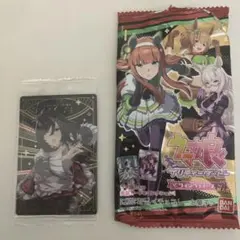 エイシンフラッシュ ウマ娘 ウエハース カード プロマイド 50枚 ウマ娘 プリティーダービー ツインウエハース 第4R [27.エイシン