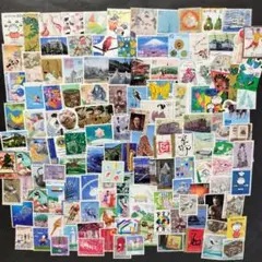 使用済み日本切手　色々な絵柄の切手　130枚