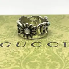 GUCCI リング Gチェーン 喜平 22号 2点セット GUCCI グッチ リング 指輪 チェーンモチーフ SV925 シルバー 約