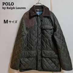 ポロ ラルフローレン 中綿 キルティング ハンティングジャケット Ｍ