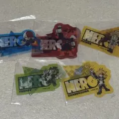ヒロアカ Wダイカットクリアステッカー 5セット
