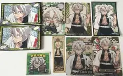 【まとめ売り】鬼滅の刃 不死川実弥 カード ステッカー 　シール