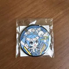 雪ミク デザインマンホール 缶マグネット 大倉山ジャンプ競技場
