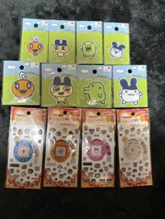 U*i様 たまごっち　キラキラシール3 ワッペン パイルワッペン コンプリートセ