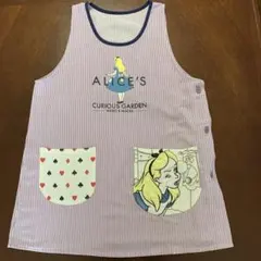 アリス デザイン ストライプエプロン