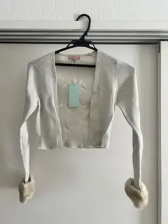 TOCCA アイボリーカーディガン XSサイズ　ボレロ