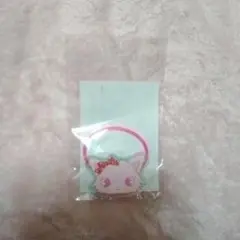 新品♡ハピクロ♡ジュエルペット♡かおかおヘアゴム♡ガーネット