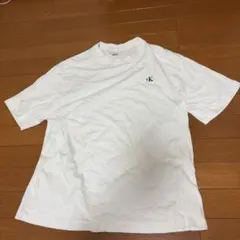 Calvin Klein Jeans ロゴ刺繍 Tシャツ ホワイト Sのサムネイル