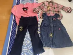 まとめ売り　ミキハウスDOUBLE.B 女の子