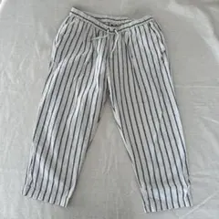 studioclip ストライプカジュアルパンツ ウエストゴム
