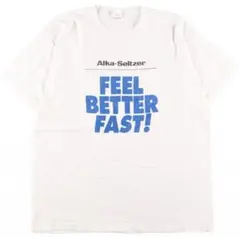 Alka-Seltzer Tシャツ ホワイト XL 企業Tのサムネイル