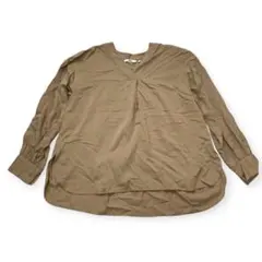 【A3797】UNIQLO/レディース/長袖/ブラウス/Mサイズ