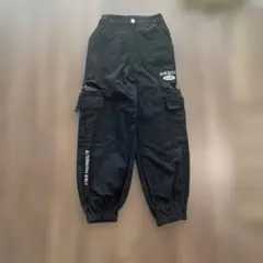 ALGY カーゴパンツ ブラック 150cmのサムネイル