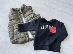 【babyGap】ベストダウン&トレーナー　コディネートセット⭐︎