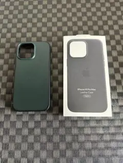 iPhone14ProMax 純正　レザーケース