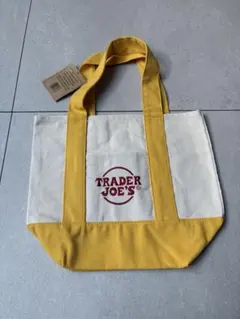【新品未使用】トレーダージョーズ ミニトートバッグ イエロー