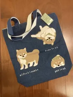 Mintinn 柴犬 トートバッグ