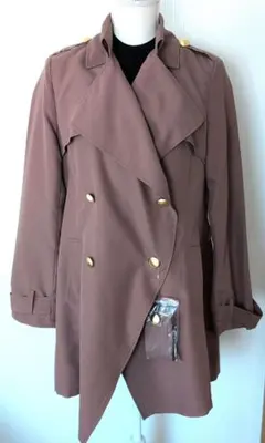 お値下げ【新品未使用】デザイントレンチコート　新品タグ付き