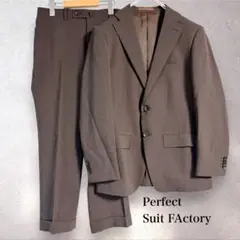 Perfect Suit FActory セットアップ ダークブラウン AB4