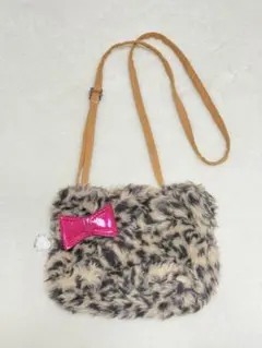 メゾピアノ　 ファー　ショルダー　バッグ