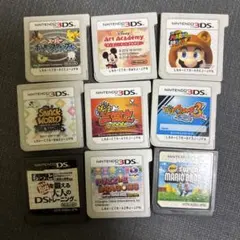 ニンテンドー3DSソフト 9本セット