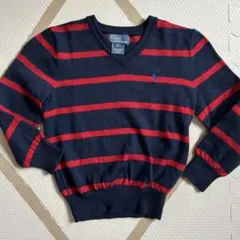 Polo by Ralph Lauren セーター 5サイズ ネイビー・レッド
