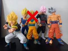 ドラゴンボールフィギュア Grandista 孫悟空、ロゼ、ゴジータ - メルカリ